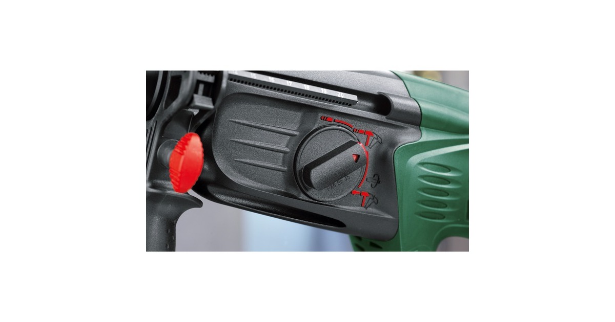 Bosch Akku-Bohrhammer UniversalHammer 18V BARETOOL, Adapter(grün/schwarz, ohne Akku und Ladegerät, POWER FOR ALL ALLIANCE)
