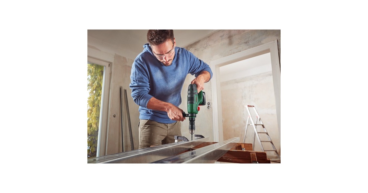 Bosch Akku-Bohrhammer UniversalHammer 18V BARETOOL, Adapter(grün/schwarz, ohne Akku und Ladegerät, POWER FOR ALL ALLIANCE)