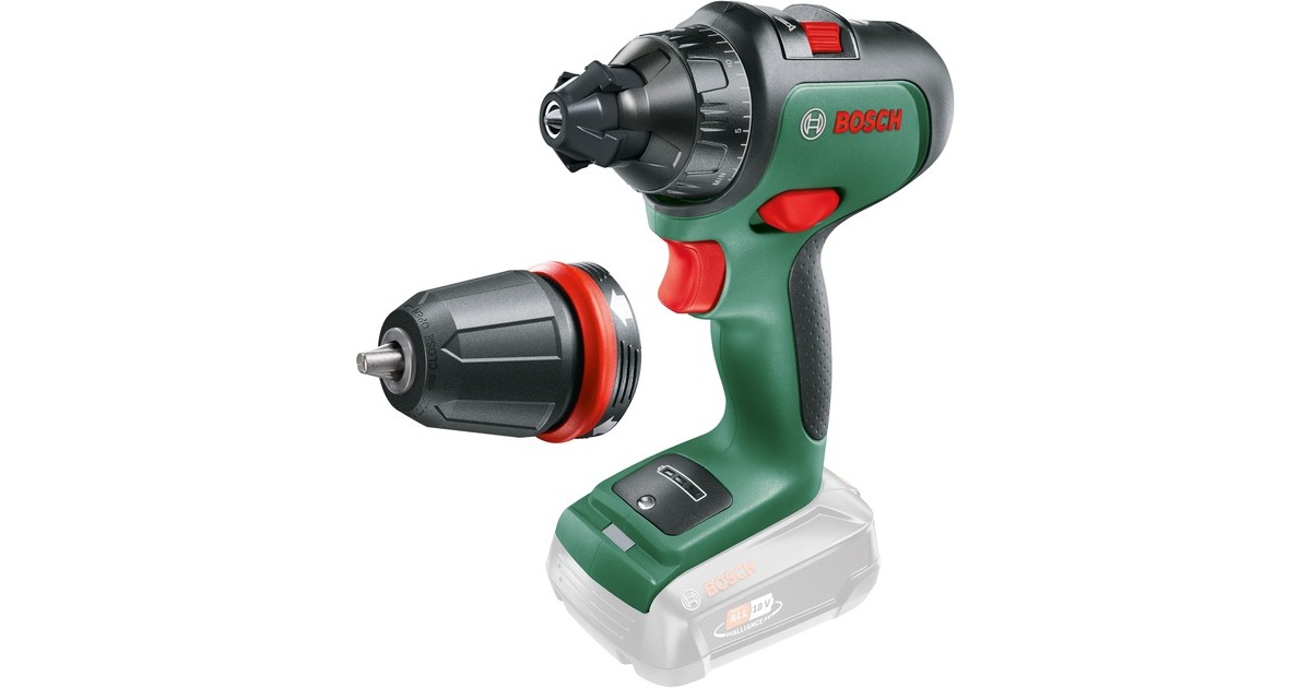 Bosch Akku-Bohrschrauber AdvancedDrill 18(grün/schwarz, ohne Akku und Ladegerät, POWER FOR ALL ALLIANCE)