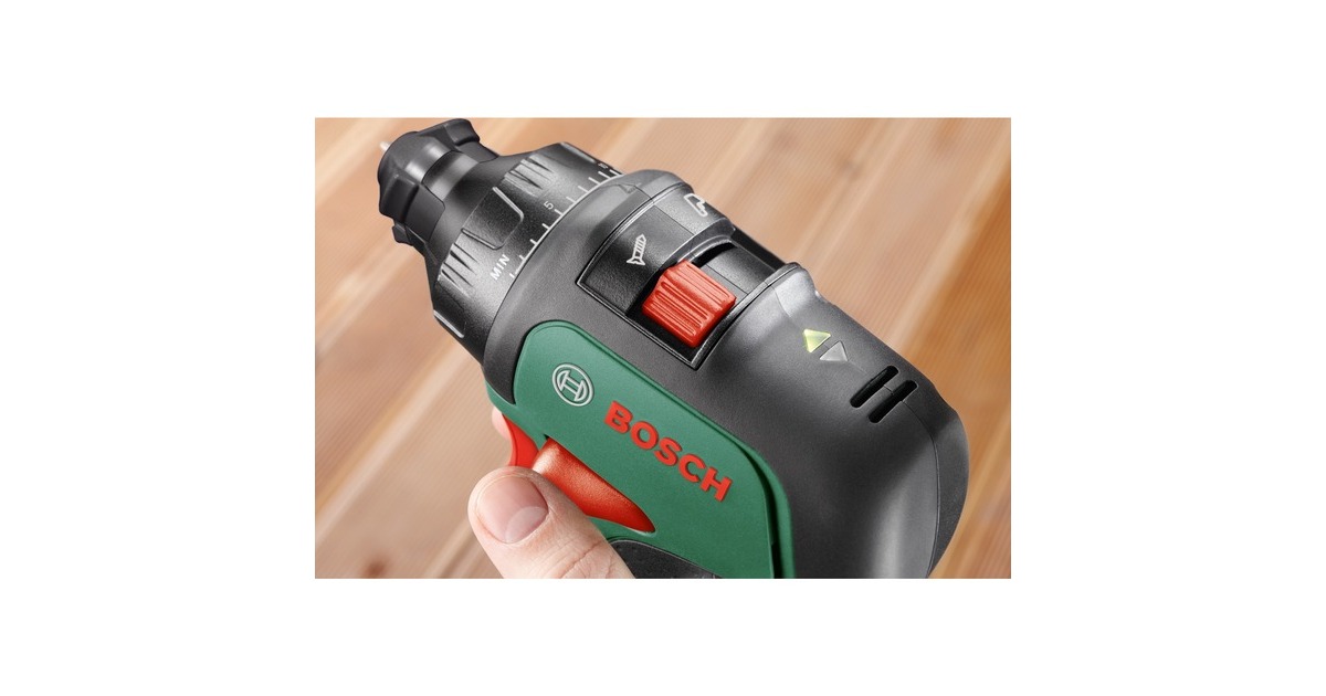 Bosch Akku-Bohrschrauber AdvancedDrill 18, mit Aufsätzen(grün/schwarz, 2x Li-Ionen Akku 2,5Ah, Koffer, POWER FOR ALL ALLIANCE, Outlet)