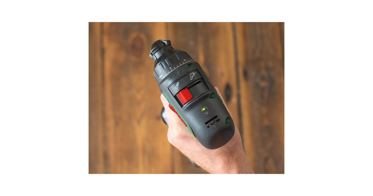 Bosch Akku-Bohrschrauber AdvancedDrill 18, mit Aufsätzen(grün/schwarz, Li-Ionen Akku 2,5Ah, Koffer, POWER FOR ALL ALLIANCE)