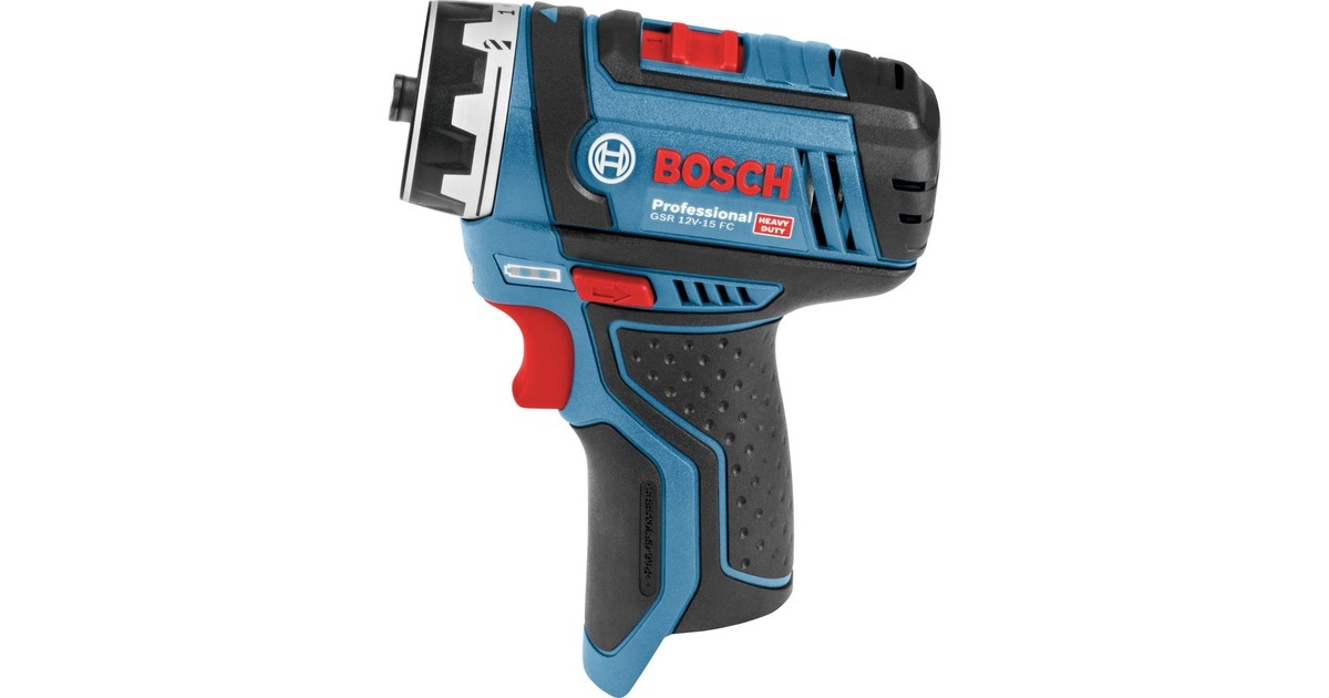 Bosch Akku-Bohrschrauber GSR 12V-15 FC Professional, 12Volt(blau/schwarz, 2x Li-Ionen Akku 2,0Ah, in L-BOXX)