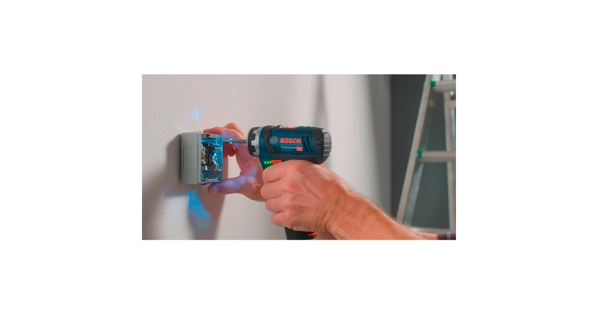 Bosch Akku-Bohrschrauber GSR 12V-15 FC Professional solo, 12Volt(blau/schwarz, ohne Akku und Ladegerät)