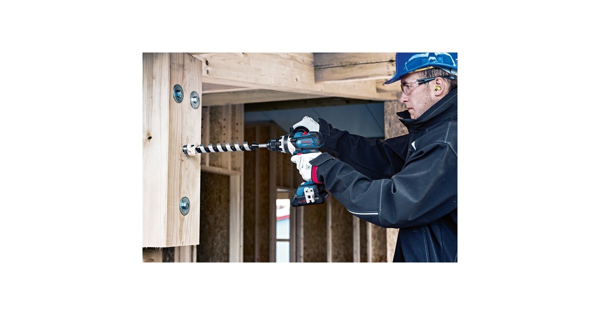 Bosch Akku-Bohrschrauber GSR 18V-110 C Professional solo, 18Volt(blau/schwarz, ohne Akku und Ladegerät)