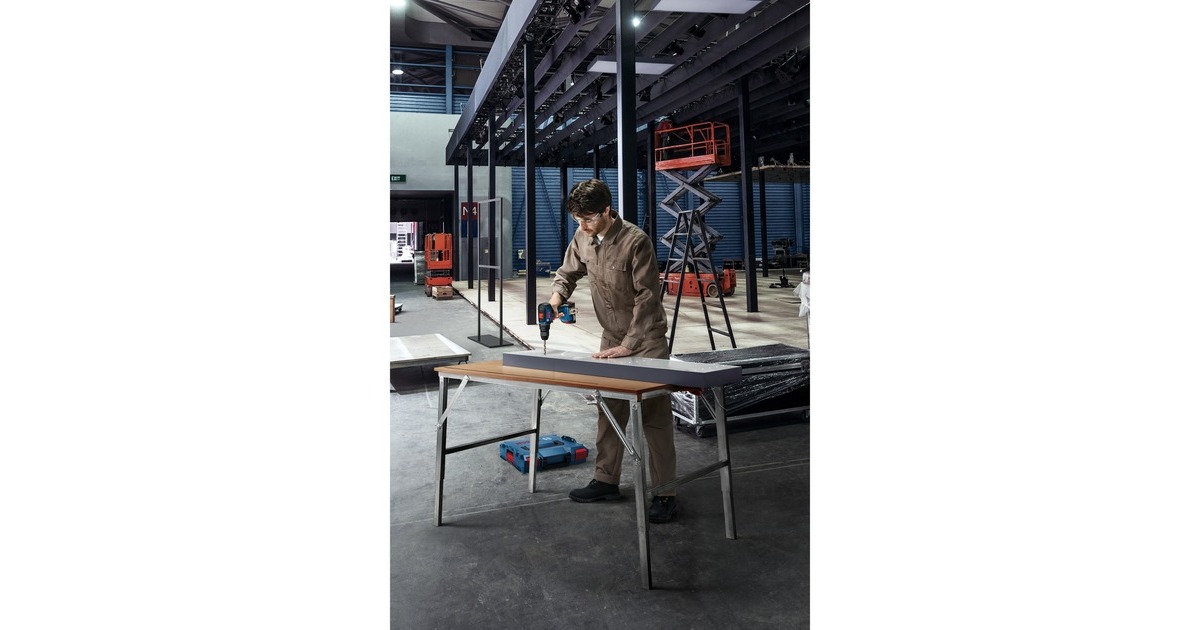 Bosch Akku-Bohrschrauber GSR 18V-55 Professional, 18Volt(blau/schwarz, 2x Li-Ion Akku ProCORE18V 4,0Ah, L-BOXX)