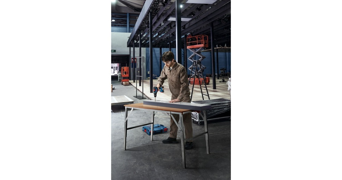 Bosch Akku-Bohrschrauber GSR 18V-55 Professional solo, 18Volt(blau/schwarz, ohne Akku und Ladegerät)