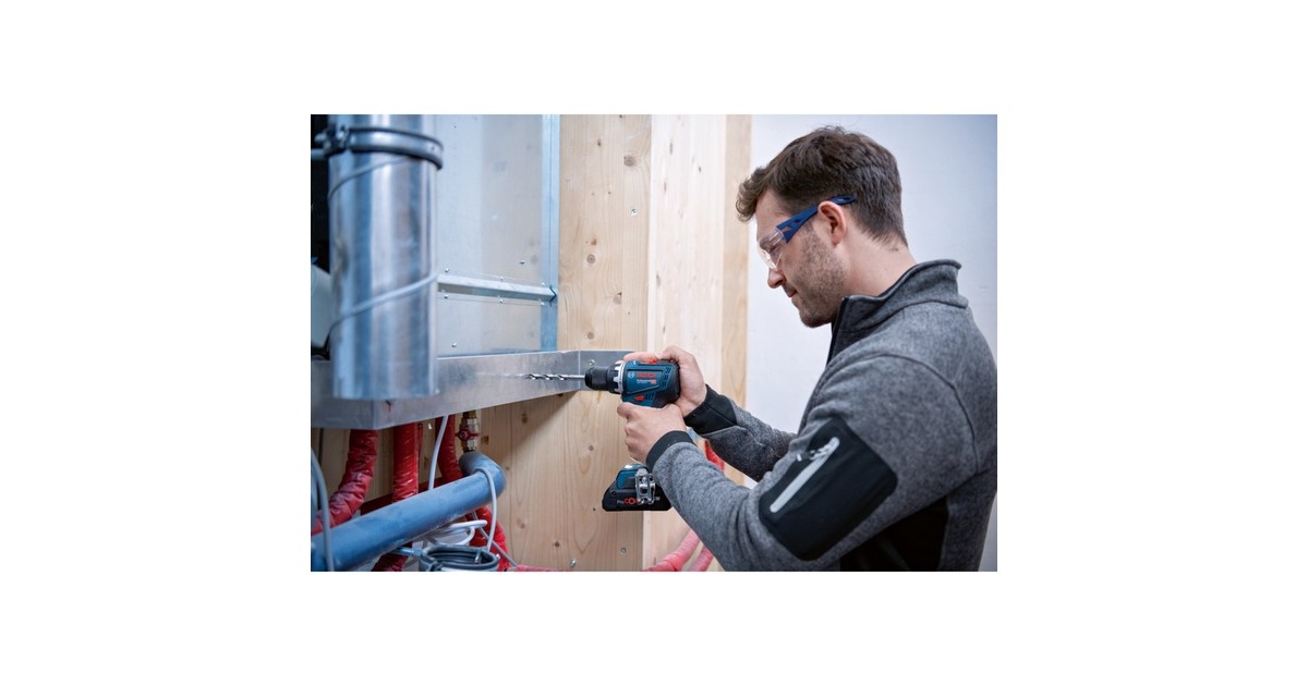 Bosch Akku-Bohrschrauber GSR 18V-90 C Professional solo, 18Volt(blau/schwarz, ohne Akku und Ladegerät)