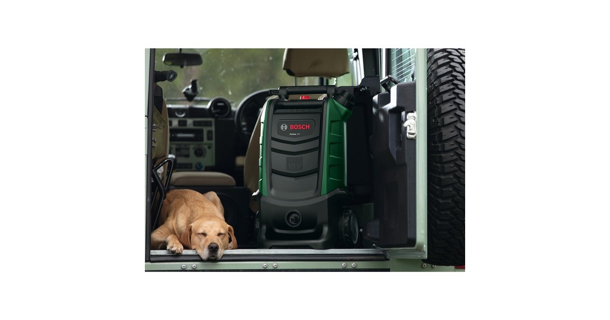 Bosch Akku-Druckreiniger Fontus (Gen2) solo, 18Volt(grün/schwarz, ohne Akku und Ladegerät, POWER FOR ALL ALLIANCE)