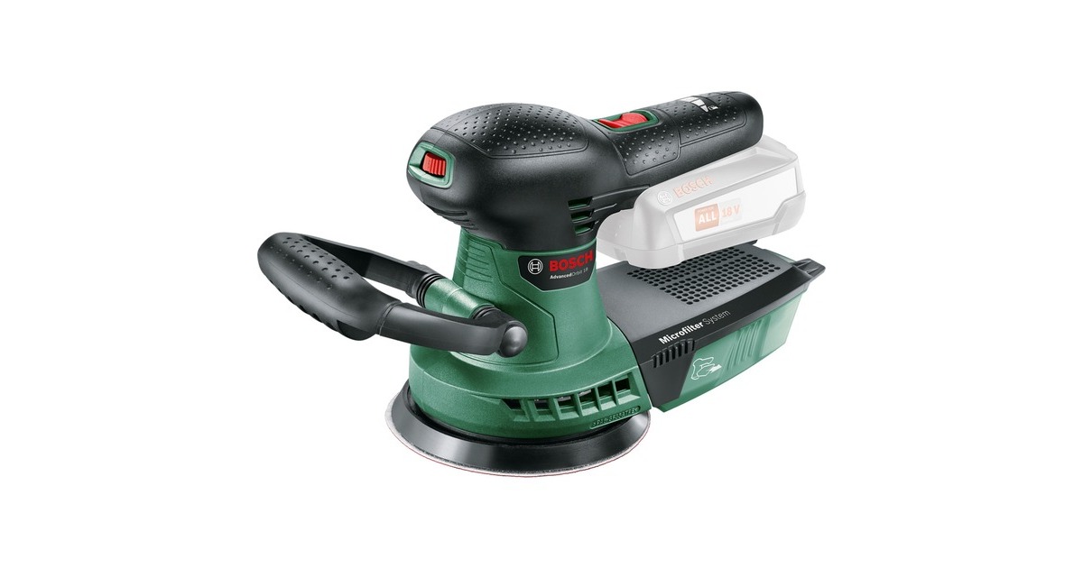 Bosch Akku-Exzenterschleifer AdvancedOrbit 18 solo, 18Volt(grün/schwarz, ohne Akku und Ladegerät, POWER FOR ALL ALLIANCE) Bosch Akku-Exzenterschleifer AdvancedOrbit 18 solo, 18Volt(grün/schwarz, ohne Akku und Ladegerät, POWER FOR ALL ALLIANCE)