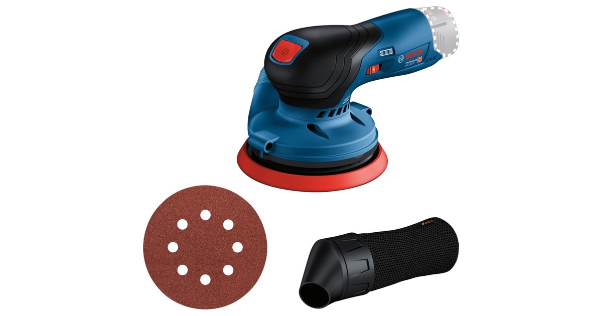 Bosch Akku-Exzenterschleifer GEX 12V-125 Professional solo, 12Volt(blau/schwarz, ohne Akku und Ladegerät) Bosch Akku-Exzenterschleifer GEX 12V-125 Professional solo, 12Volt(blau/schwarz, ohne Akku und Ladegerät)