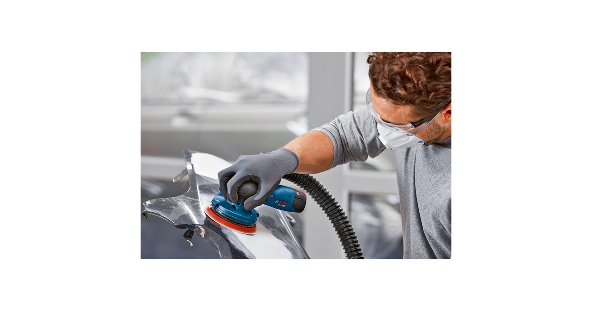 Bosch Akku-Exzenterschleifer GEX 12V-125 Professional solo, 12Volt(blau/schwarz, ohne Akku und Ladegerät)