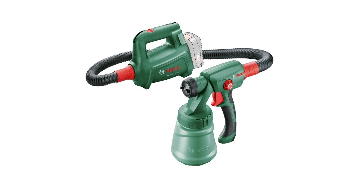 Bosch Akku-Farbsprühsystem EasySpray 18V-100 BARETOOL, Sprühpistole(grün/schwarz, ohne Akku und Ladegerät, POWER FOR ALL ALLIANCE)