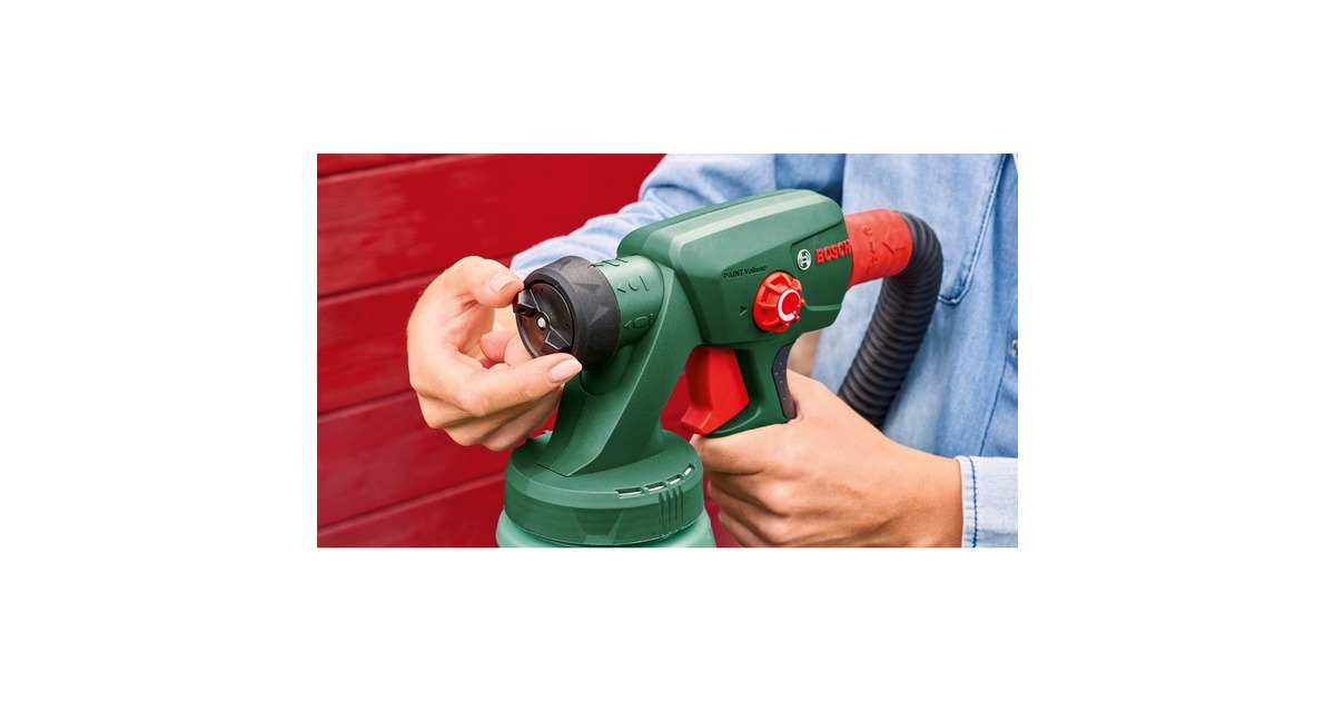Bosch Akku-Farbsprühsystem EasySpray 18V-100 BARETOOL, Sprühpistole(grün/schwarz, ohne Akku und Ladegerät, POWER FOR ALL ALLIANCE)