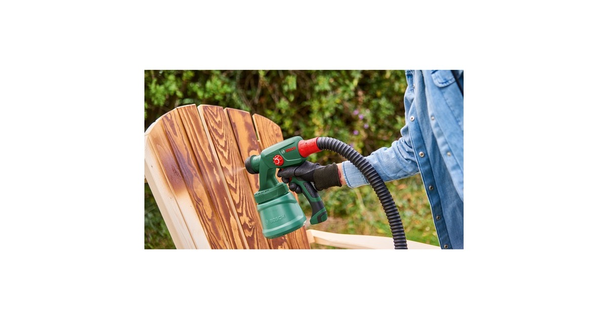 Bosch Akku-Farbsprühsystem EasySpray 18V-100 BARETOOL, Sprühpistole(grün/schwarz, ohne Akku und Ladegerät, POWER FOR ALL ALLIANCE)