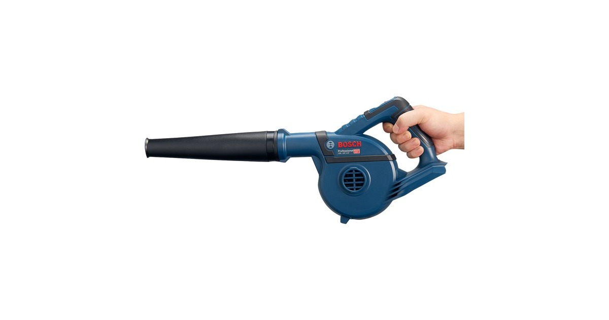 Bosch Akku-Gebläse GBL 18V-120 solo Professional, 18Volt, Laubgebläse(blau/schwarz, ohne Akku und Ladegerät)