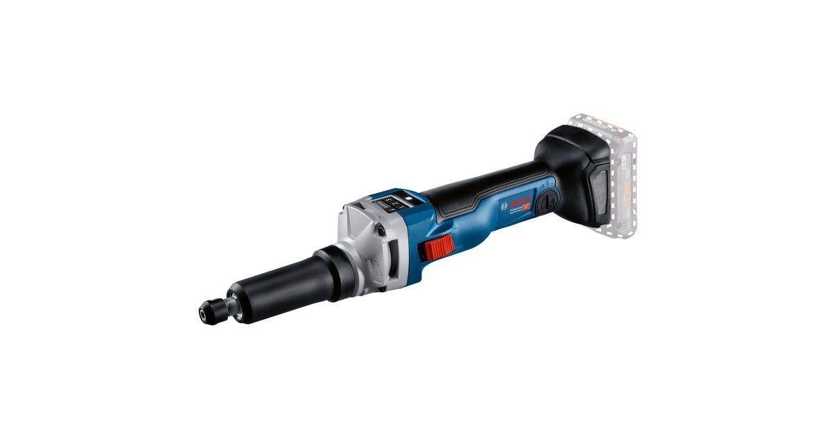 Bosch Akku-Geradschleifer GGS 18V-10 SLC Professional, 18Volt(blau/schwarz, ohne Akku und Ladegerät, in L-BOXX)