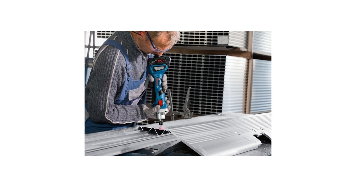 Bosch Akku-Geradschleifer GGS 18V-20 Professional solo(blau/schwarz, ohne Akku und Ladegerät, in L-BOXX)