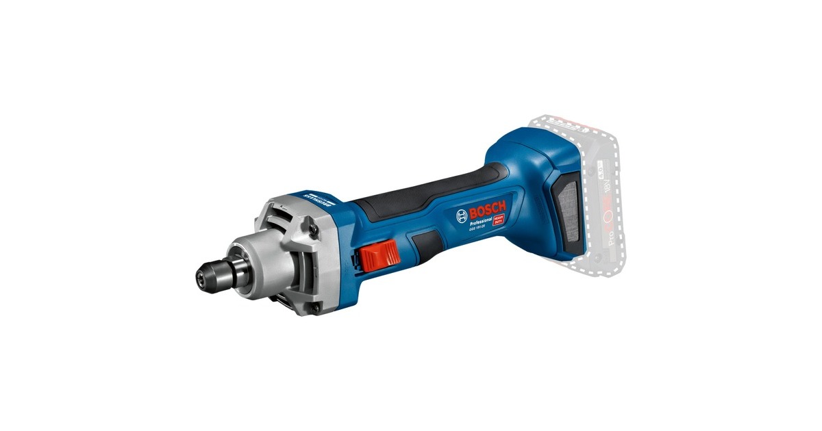 Bosch Akku-Geradschleifer GGS 18V-20 Professional solo(blau/schwarz, ohne Akku und Ladegerät)