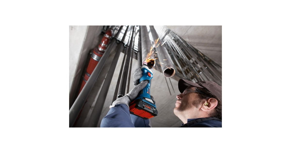 Bosch Akku-Geradschleifer GGS 18V-20 Professional solo(blau/schwarz, ohne Akku und Ladegerät)