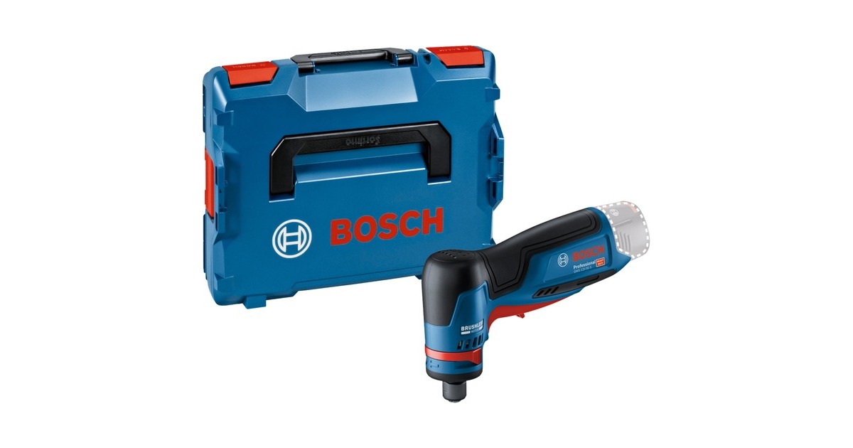 Bosch Akku-Geradschleifer GWG 12V-50 S Professional solo(blau/schwarz, ohne Akku und Ladegerät, in L-BOXX)