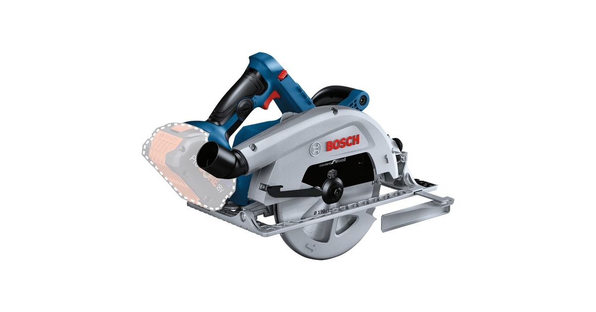 Bosch Akku-Handkreissäge BITURBO GKS 18V-68 C Professional solo(blau/schwarz, ohne Akku und Ladegerät)