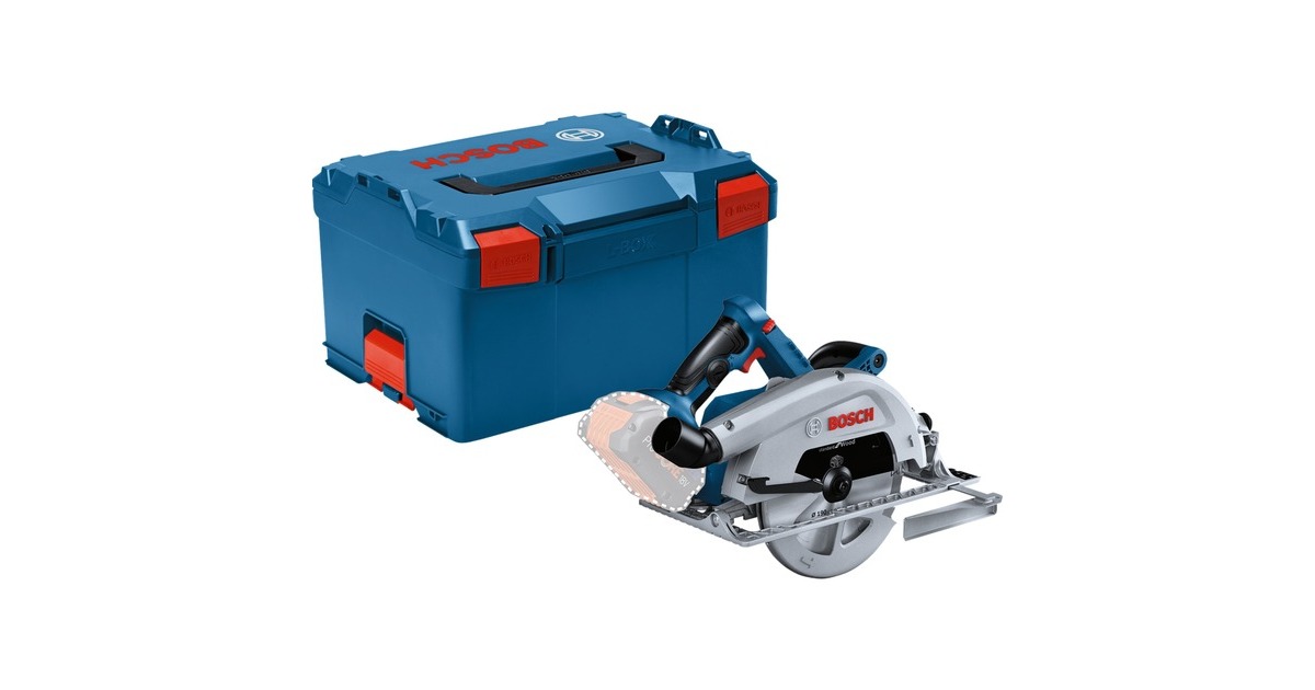Bosch Akku-Handkreissäge BITURBO GKS 18V-68 C Professional solo(blau/schwarz, ohne Akku und Ladegerät, L-BOXX)