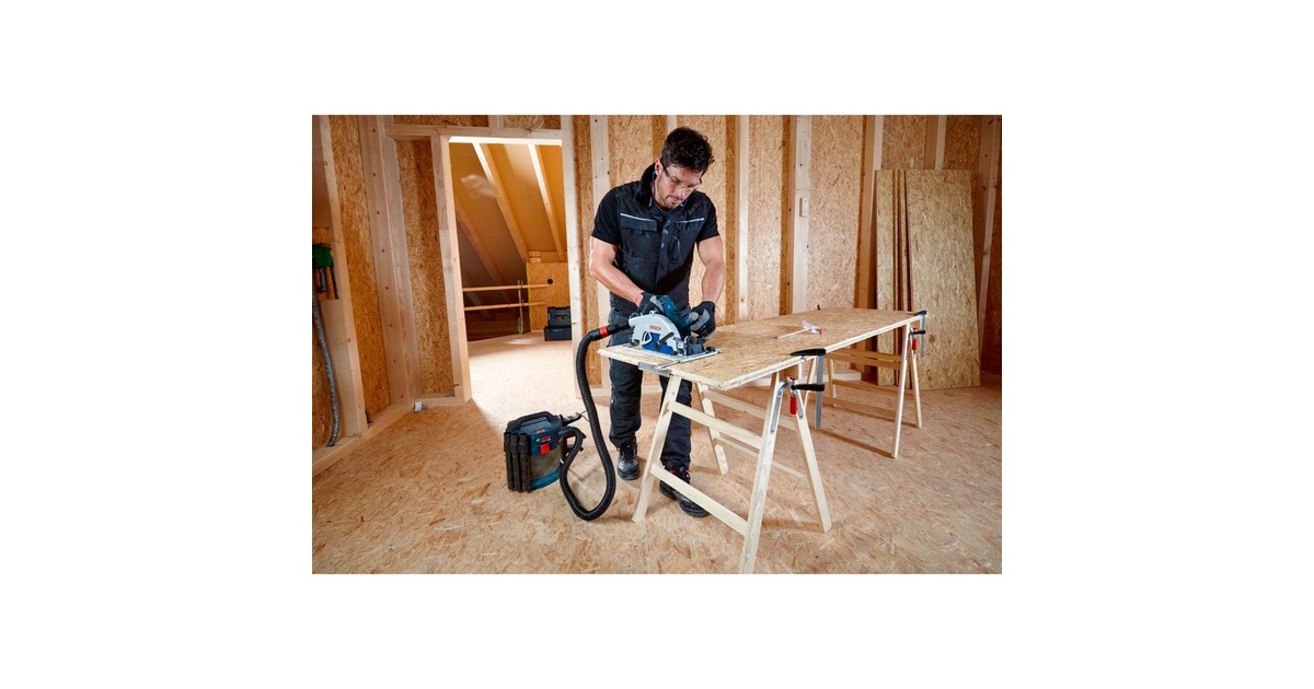 Bosch Akku-Handkreissäge BITURBO GKS 18V-68 GC Professional(blau, 2x Akku ProCORE18V 5,5Ah, L-BOXX)