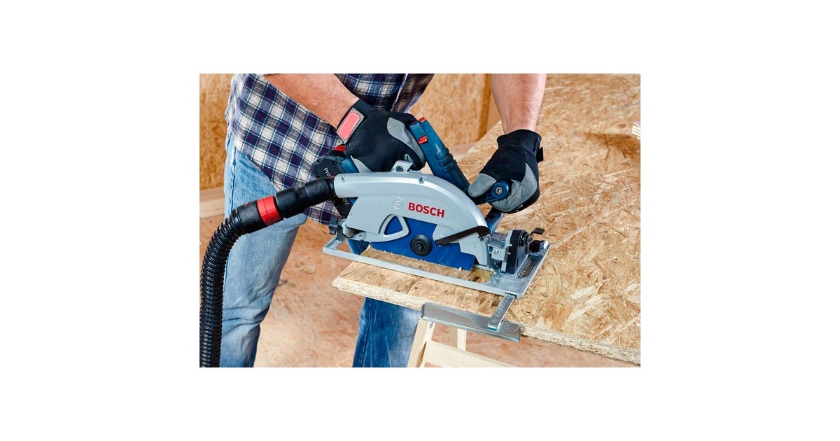 Bosch Akku-Handkreissäge BITURBO GKS 18V-68 GC Professional solo(blau, ohne Akku und Ladegerät, in L-BOXX)