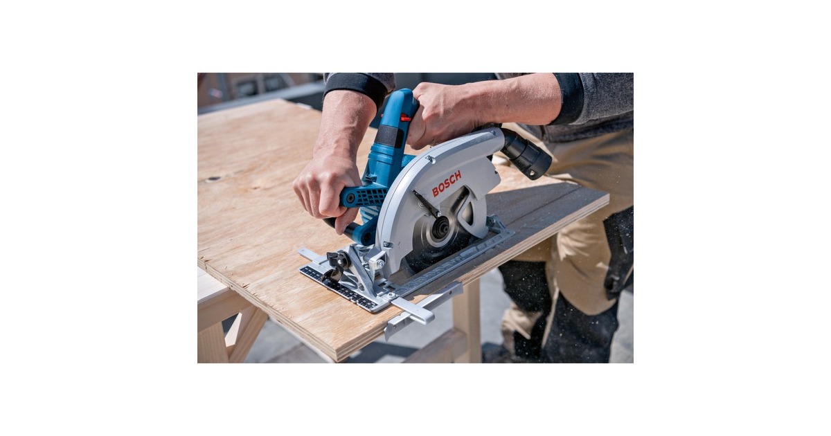 Bosch Akku-Handkreissäge BITURBO GKS 18V-70 L Professional(blau/schwarz, 2x Li-Ion Akku ProCORE18V 5,5Ah, in L-BOXX)