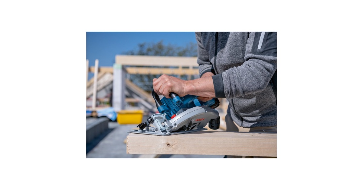 Bosch Akku-Handkreissäge BITURBO GKS 18V-70 L Professional solo(blau/schwarz, ohne Akku und Ladegerät, in L-BOXX)