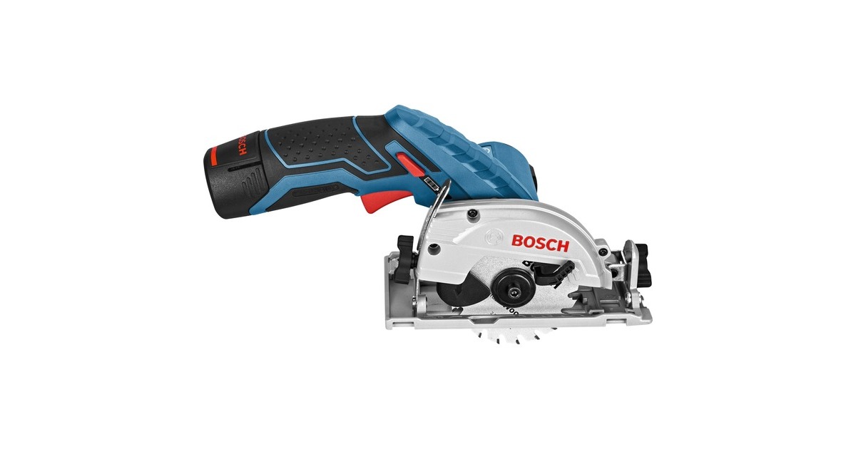 Bosch Akku-Handkreissäge GKS 12V-26 Professional, 12Volt(blau/schwarz, ohne Akku und Ladegerät)