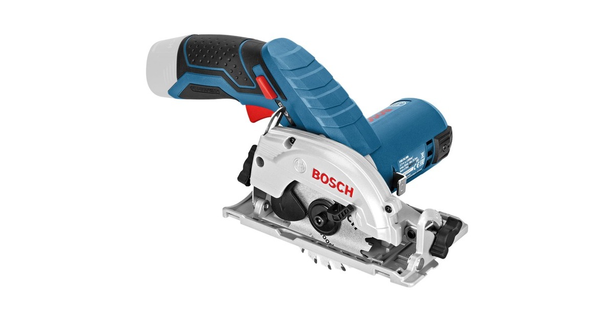 Bosch Akku-Handkreissäge GKS 12V-Li, 12Volt(blau/schwarz, ohne Akku und Ladegerät, in L-BOXX)