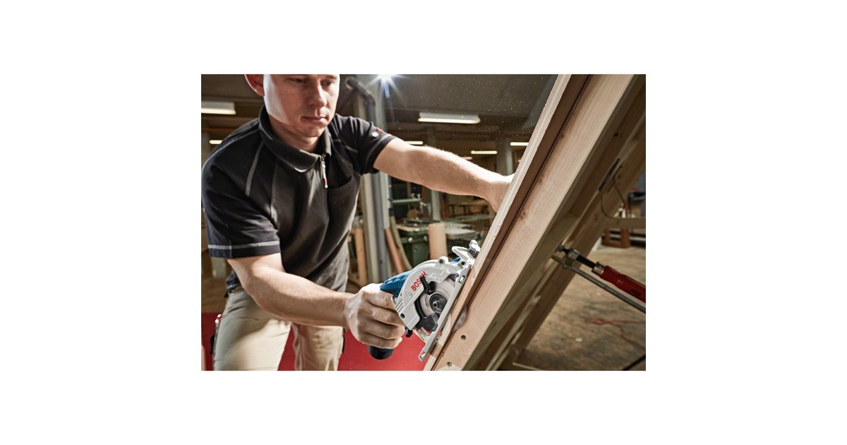 Bosch Akku-Handkreissäge GKS 12V-Li, 12Volt(blau/schwarz, ohne Akku und Ladegerät, in L-BOXX)