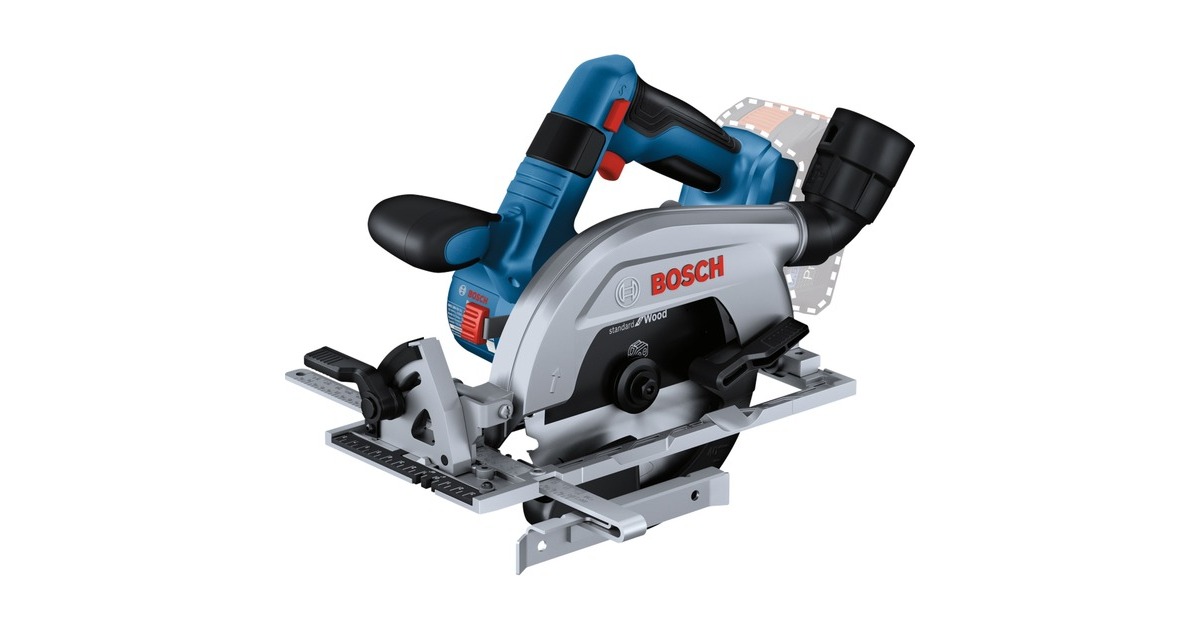Bosch Akku-Handkreissäge GKS 18V-57-2 Professional solo(blau/schwarz, ohne Akku und Ladegerät)
