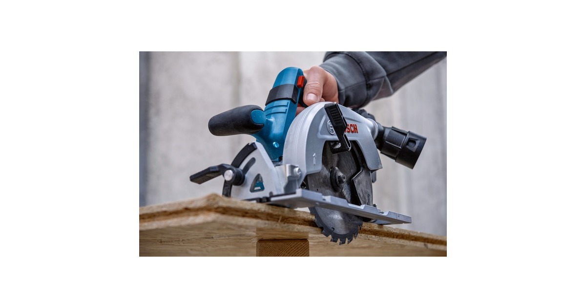 Bosch Akku-Handkreissäge GKS 18V-57-2 Professional solo(blau/schwarz, ohne Akku und Ladegerät)