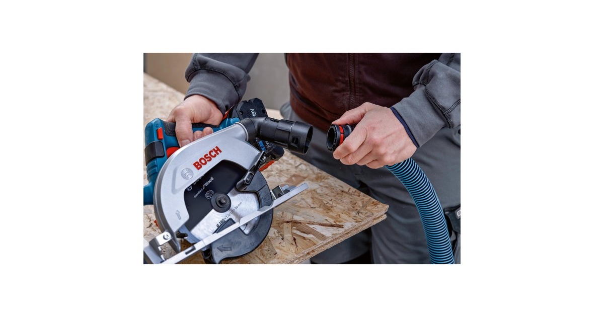 Bosch Akku-Handkreissäge GKS 18V-57-2 Professional solo(blau/schwarz, ohne Akku und Ladegerät)