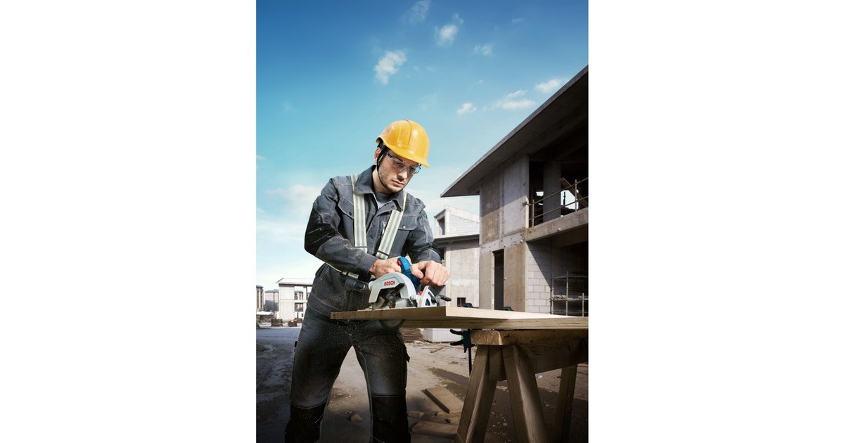 Bosch Akku-Handkreissäge GKS 18V-57-2 Professional solo(blau/schwarz, ohne Akku und Ladegerät)