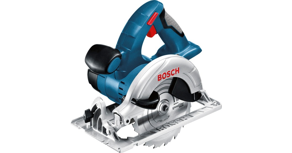 Bosch Akku-Handkreissäge GKS 18V-57 solo Professional, 18Volt(blau/schwarz, ohne Akku und Ladegerät)