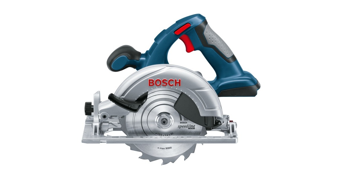 Bosch Akku-Handkreissäge GKS 18 V-LI solo Professional, 18Volt(blau/schwarz, ohne Akku und Ladegerät)