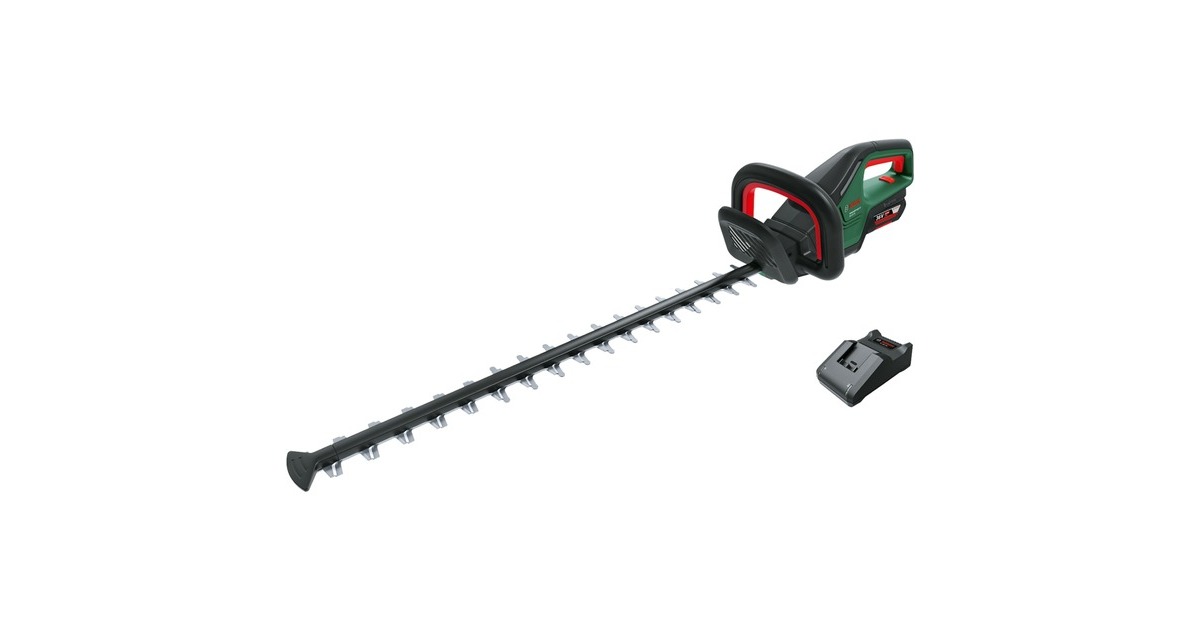 Bosch Akku-Heckenschere Advanced HedgeCut 36V-65-28(grün/schwarz, Li-Ionen Akku 2,0Ah, POWER FOR ALL)