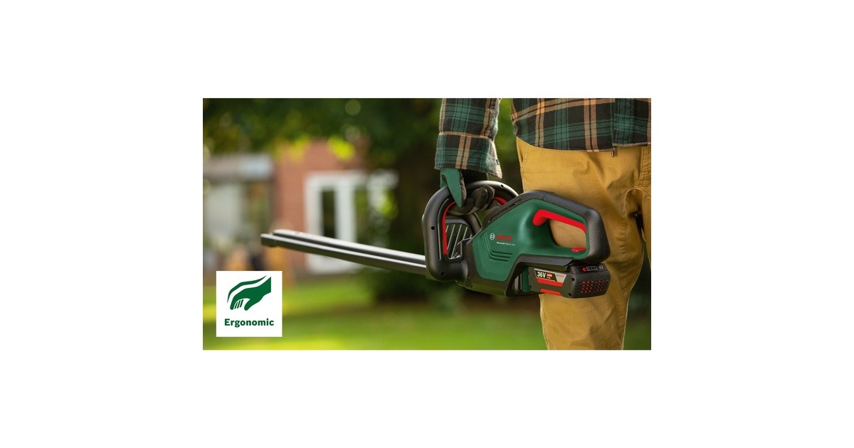Bosch Akku-Heckenschere Advanced HedgeCut 36V-65-28 Solo, 36Volt(grün/schwarz, ohne Akku und Ladegerät, POWER FOR ALL)