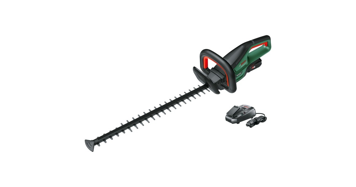 Bosch Akku-Heckenschere Universal HedgeCut 18V-50(grün/schwarz, Li-Ionen Akku 2,5Ah, POWER FOR ALL ALLIANCE)