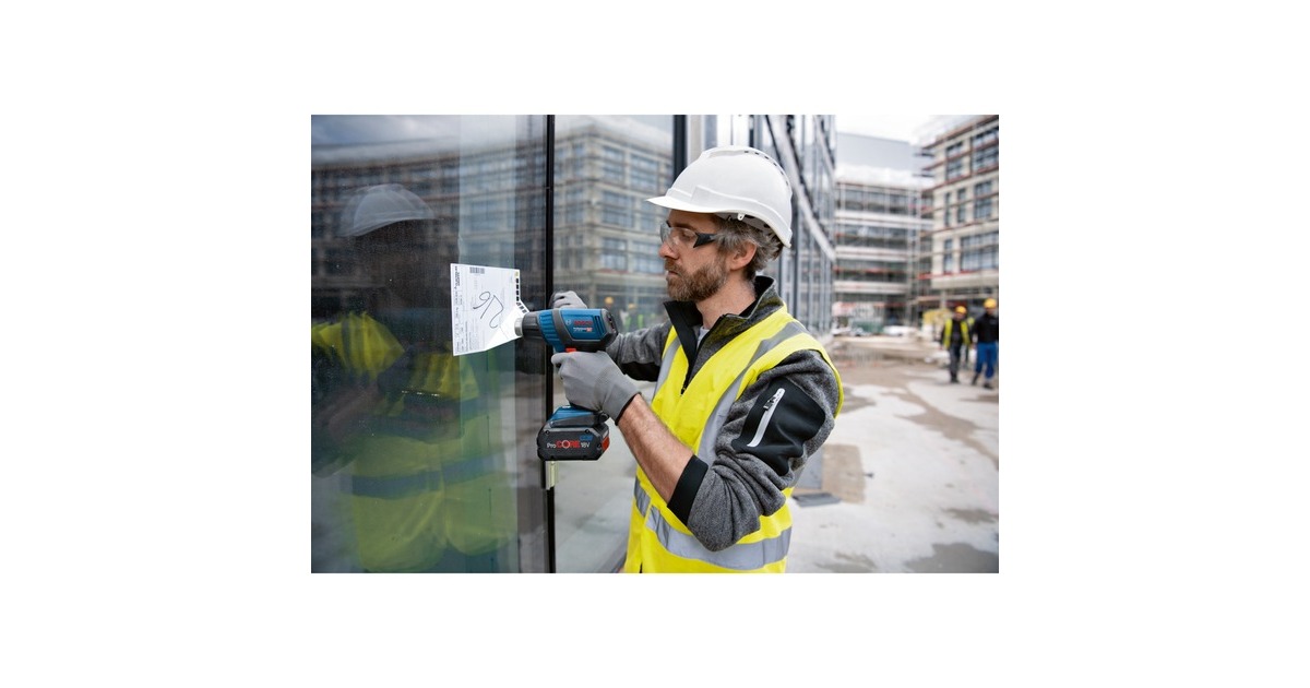 Bosch Akku-Heißluftgebläse GHG 18V-50 Professional solo, 18Volt(blau/schwarz, ohne Akku und Ladegerät)