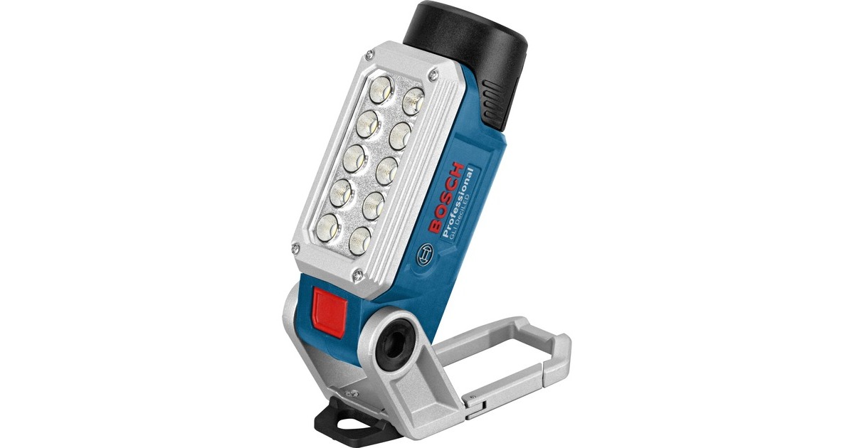Bosch Akku-Lampe GLI DeciLED 12V/10,8V-Li, Arbeitsleuchte(blau, ohne Akku und Ladegerät)