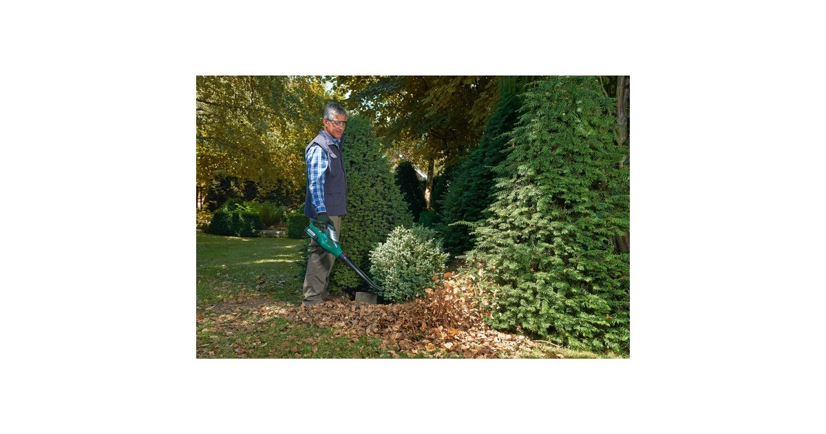 Bosch Akku-Laubbläser ALB 36 LI, 36Volt, Laubgebläse(grün/schwarz, Li-Ionen Akku 2,0Ah)
