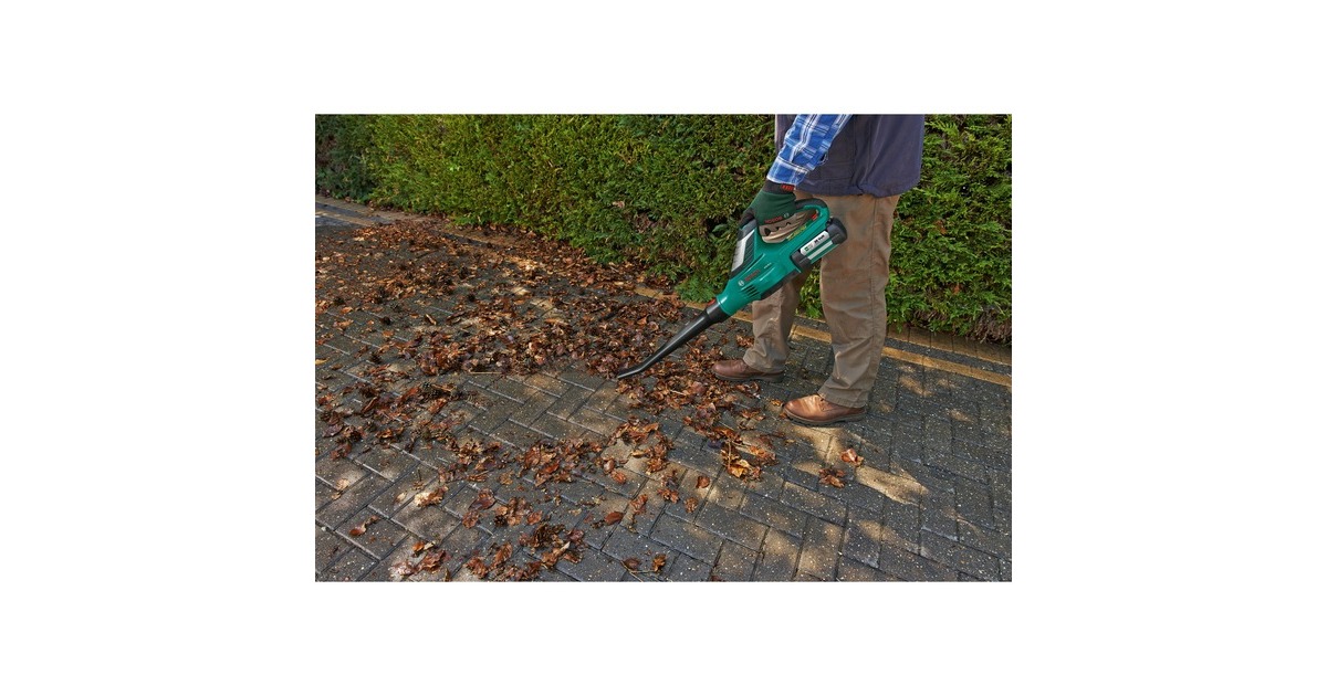 Bosch Akku-Laubbläser ALB 36 LI, 36Volt, Laubgebläse(grün/schwarz, Li-Ionen Akku 2,0Ah)