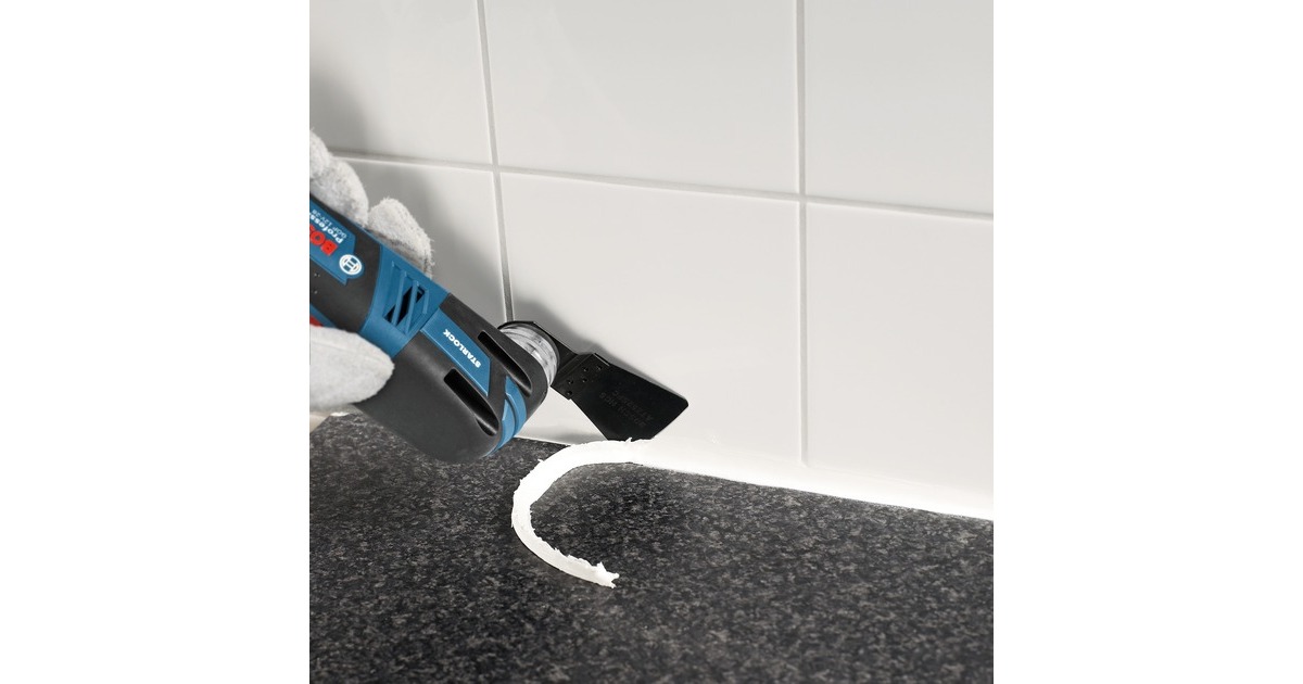 Bosch Akku-Multi-Cutter GOP 12V-28 Professional, 12Volt, Multifunktions-Werkzeug(blau/schwarz, 2x Li-Ionen Akku 3,0Ah, in L-BOXX)