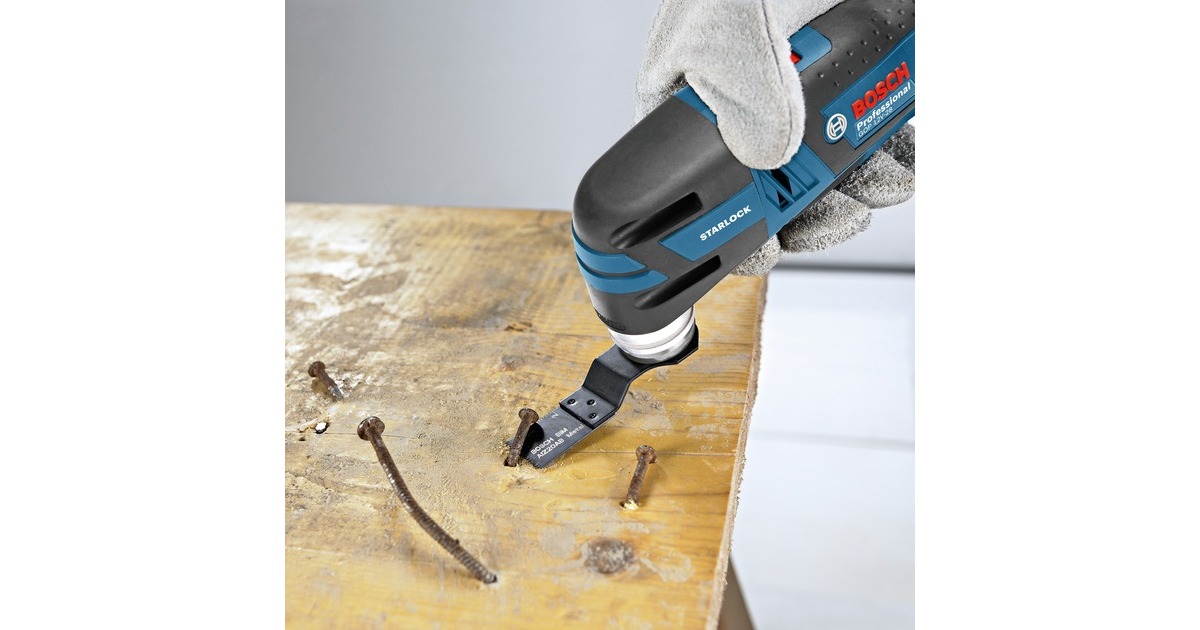 Bosch Akku-Multi-Cutter GOP 12V-28 Professional, 12Volt, Multifunktions-Werkzeug(blau/schwarz, 2x Li-Ionen Akku 3,0Ah, in L-BOXX)