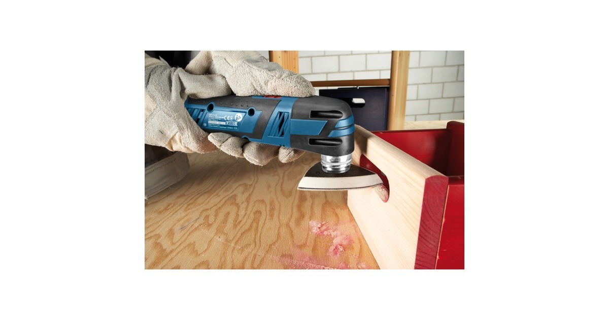 Bosch Akku-Multi-Cutter GOP 12V-28 Professional, 12Volt, Multifunktions-Werkzeug(blau/schwarz, 2x Li-Ionen Akku 3,0Ah, in L-BOXX)