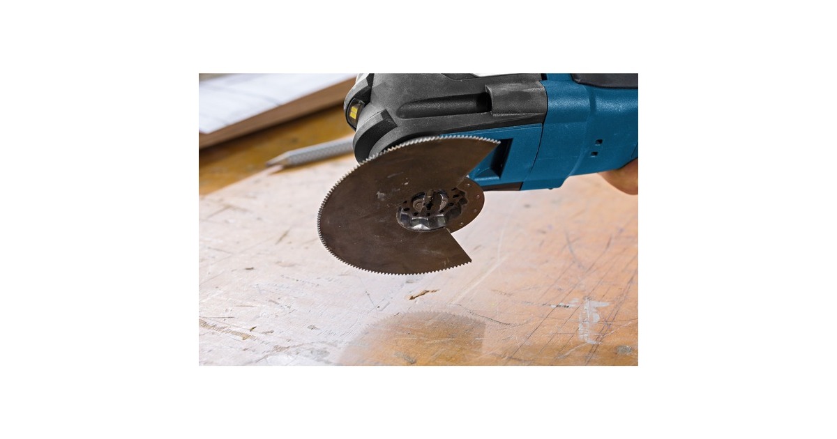 Bosch Akku-Multi-Cutter GOP 18V-28 Professional, 18Volt, Multifunktions-Werkzeug(blau/schwarz, 2x Li-Ionen Akku 5,0Ah, L-BOXX)